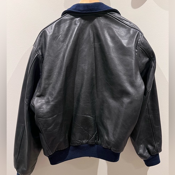 Vintage Chevignon Oversized Leather Jacket - Picture 2 of 6